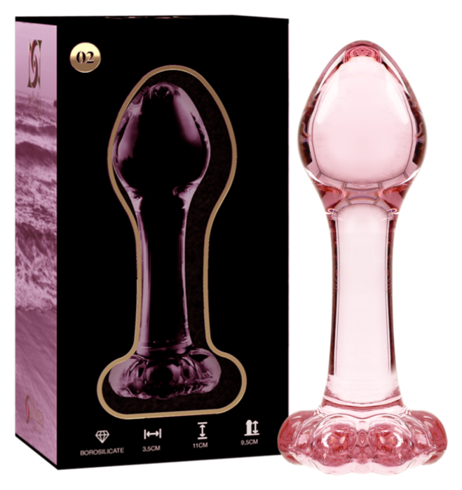Plug Anal NEBULA SERIES BY IBIZA 11 cm Borosilicaatglas