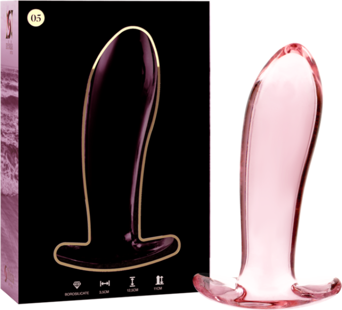 Plug Nebula Roze 12,5cm - Glanzend Ibiza Plug Nebula Roze 12,5cm - Glanzend Ibiza