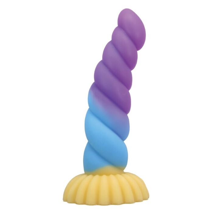 Dildo POWER MONSTERS Unicorn Tricolor 22 cm met Suction Cup Dildo POWER MONSTERS Unicorn Tricolor 22 cm met Suction Cup