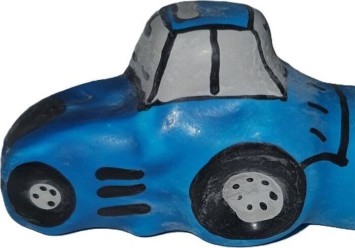 Preservatief Condomerie Tractor Blauw XL - Uniek Preservatief Condomerie Tractor Blauw XL - Uniek