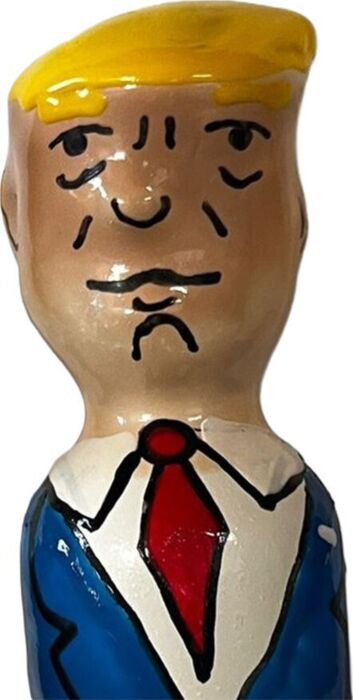 Preservatief Condomerie Trump Gruñón - Handgeschilderd