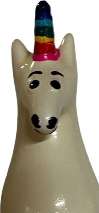 Preservativo Condomerie Unicornio Handgeschilderd