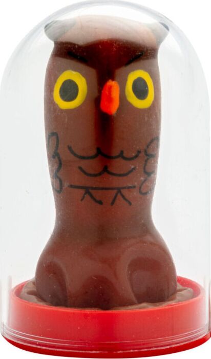 Preservatief Condomerie Uil Handgeschilderd