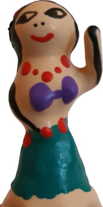 Preservatief Condomerie Chica Hula Handgeschilderd Preservatief Condomerie Chica Hula Handgeschilderd