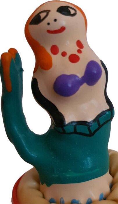 Preservatief Condomerie Sirena - Handgeschilderd