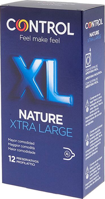 Preservativos CONTROL ADAPTA NATURE XL - 12 stuks