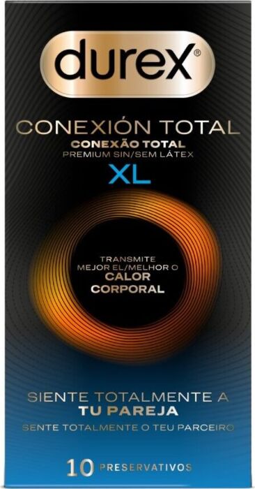 Preservatif Durex Conexión Total XL Ultra Fino Preservatif Durex Conexión Total XL Ultra Fino