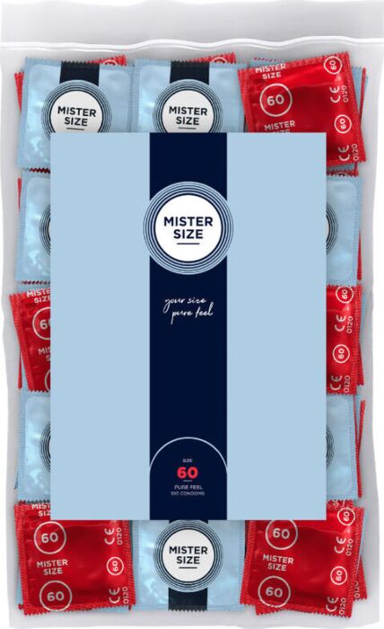 Preservatieven MISTER SIZE XL 60mm - Perfecte Pasvorm