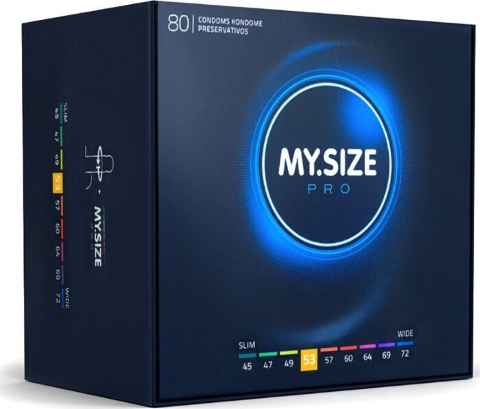 Preservatieven MY SIZE PRO 53mm Ultra-Sensitief Preservatieven MY SIZE PRO 53mm Ultra-Sensitief