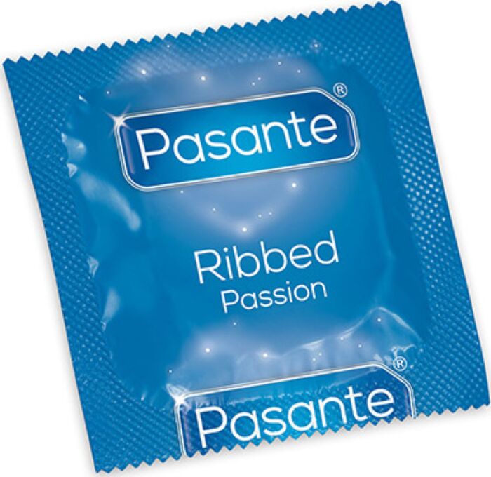 Preservatieven Pasante Ribbed Passion - Intense Sensatie