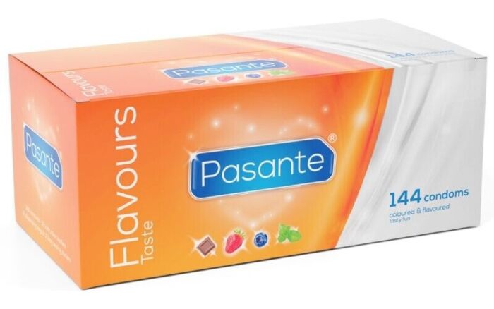 Pasante Condooms 144 Stuks - Diverse Smaken