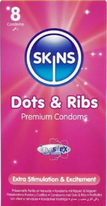 Preservatieven Skins Dots & Ribs Premium Pack