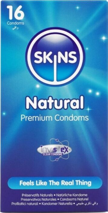 Preservatieven SKINS Natural 16-Pack Ultrafijn