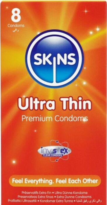 Preservatieven SKINS Ultra Fijn Premium 8-Pack