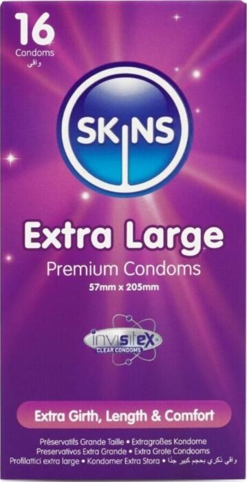 Preservatieven SKINS XL Premium 16-pack - Ultrafijn