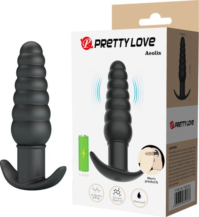 Anal Plug Vibrator Pretty Love AEOLIS met 10 vibratiemodi Anal Plug Vibrator Pretty Love AEOLIS met 10 vibratiemodi