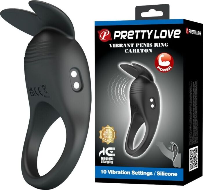 Ring Pretty Love Carlton met Klitorisstimulator Ring Pretty Love Carlton met Klitorisstimulator