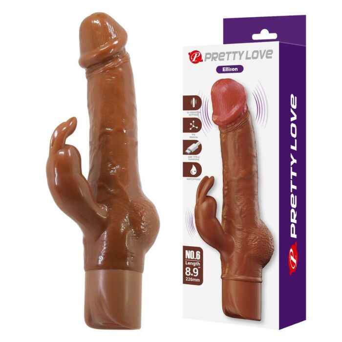 HIGH TECH ELLISON Realistische Rabbit Vibrator HIGH TECH ELLISON Realistische Rabbit Vibrator
