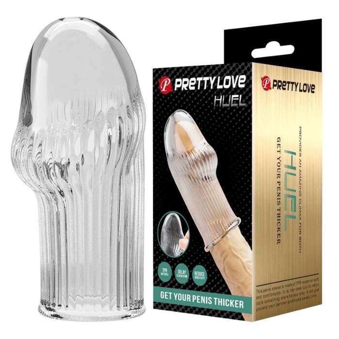 Transparante Penis Sleeve voor Meer Dikte Transparante Penis Sleeve voor Meer Dikte