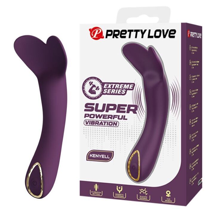 Vibrator HIGH TECH PRETTY LOVE KENYELL Ergonomisch Vibrator HIGH TECH PRETTY LOVE KENYELL Ergonomisch