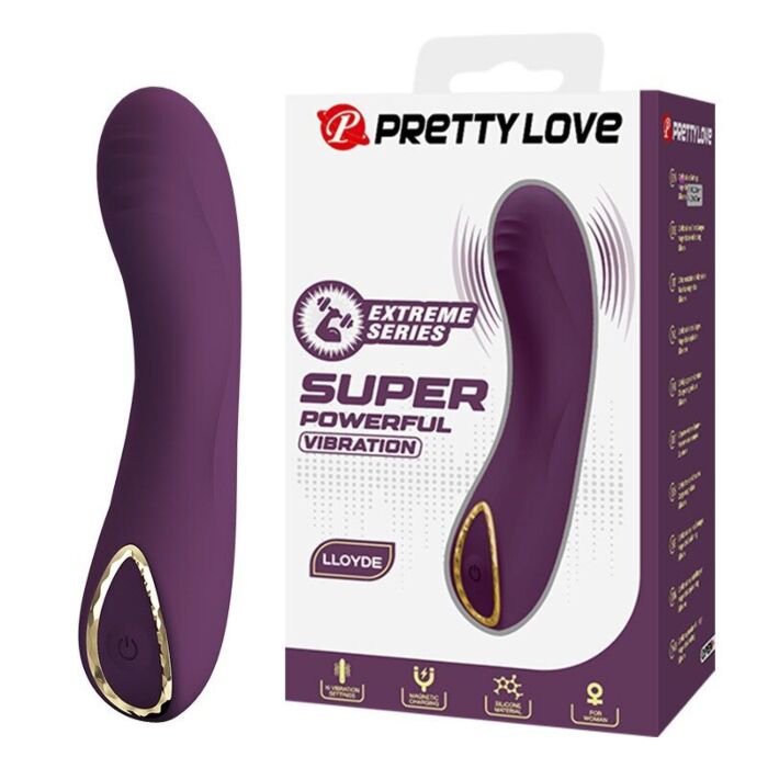 Vibrator HIGH TECH PRETTY LOVE LLOYDE met 10 functies Vibrator HIGH TECH PRETTY LOVE LLOYDE met 10 functies