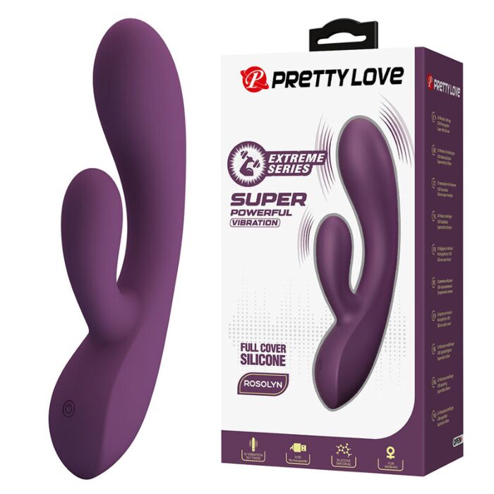 Vibrator HIGH TECH PRETTY LOVE ROSOLYN 10 Functies Vibrator HIGH TECH PRETTY LOVE ROSOLYN 10 Functies