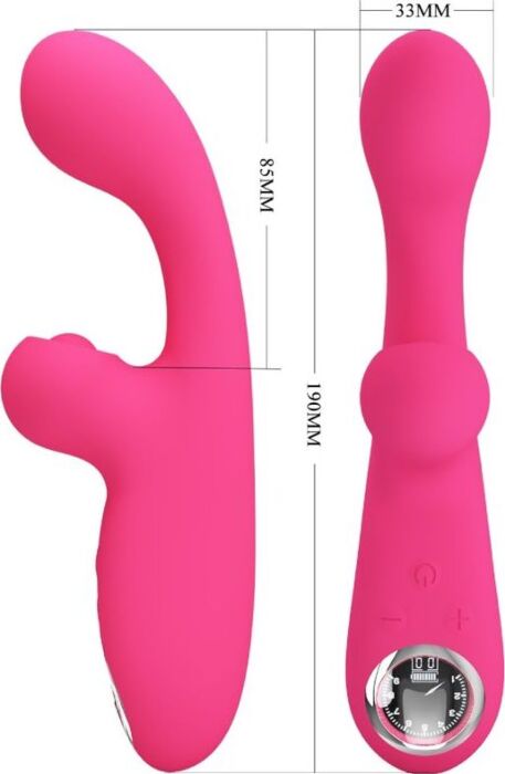 Vibrator Pretty Love Skylar Rosa Multifunctioneel