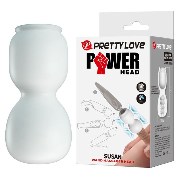 PRETTY LOVE SUSAN Power Head Wand Massager PRETTY LOVE SUSAN Power Head Wand Massager