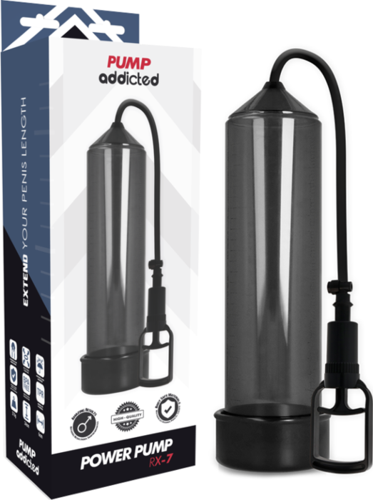 Krachtige Erectiepomp Black Magic