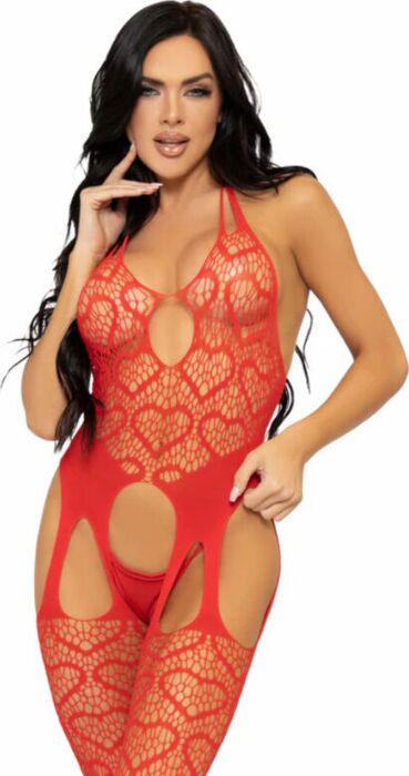 Rode Passie Bodystocking Rode Passie Bodystocking