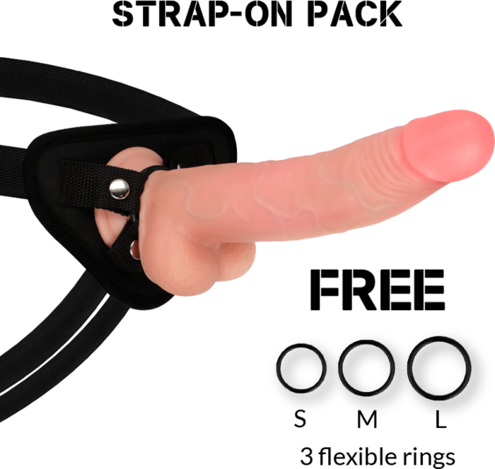 Dildo Rock Army Leopard Dual Density 23 cm