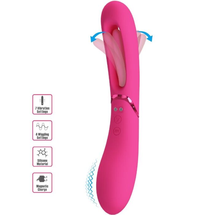 Lexie G-Punt Vibrator met 7 Vibraties in Roze Lexie G-Punt Vibrator met 7 Vibraties in Roze