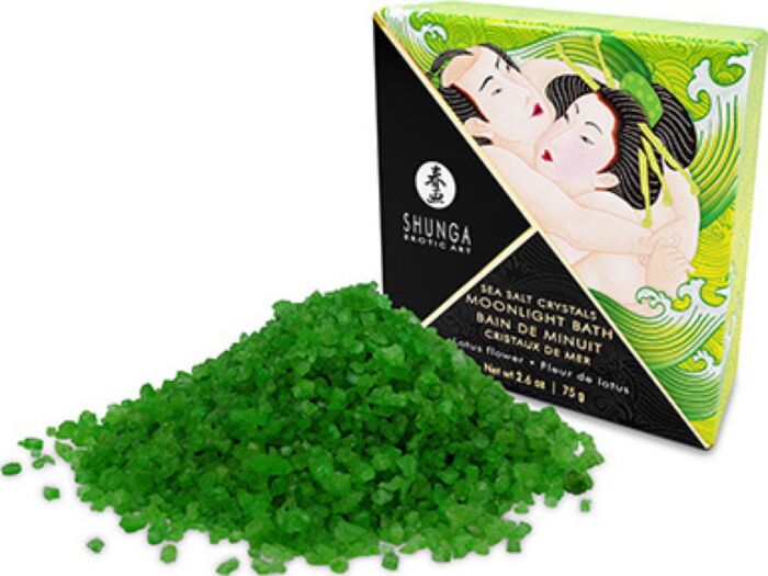 Shunga Lotus aromatisch badzout 75 g Shunga Lotus aromatisch badzout 75 g
