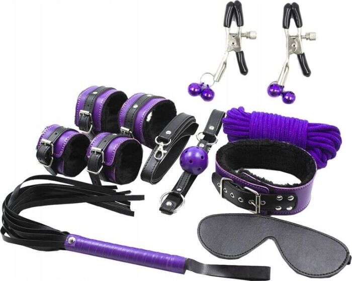 BDSM Set SECRETPLAY 8PCS - Compleet voor plezier