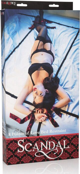 Bondageset CALEXOTICS Scandal 8-punts bedbevestiging
