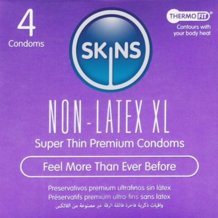 Condooms SKINS XL Hypoallergeen Condooms SKINS XL Hypoallergeen