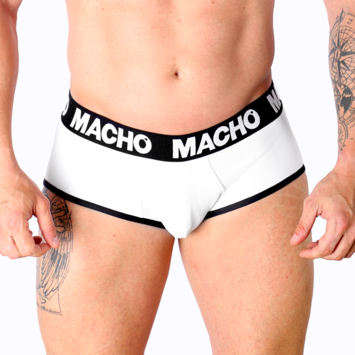 Slip MACHO MS30BL Wit - Comfort en stijl Slip MACHO MS30BL Wit - Comfort en stijl