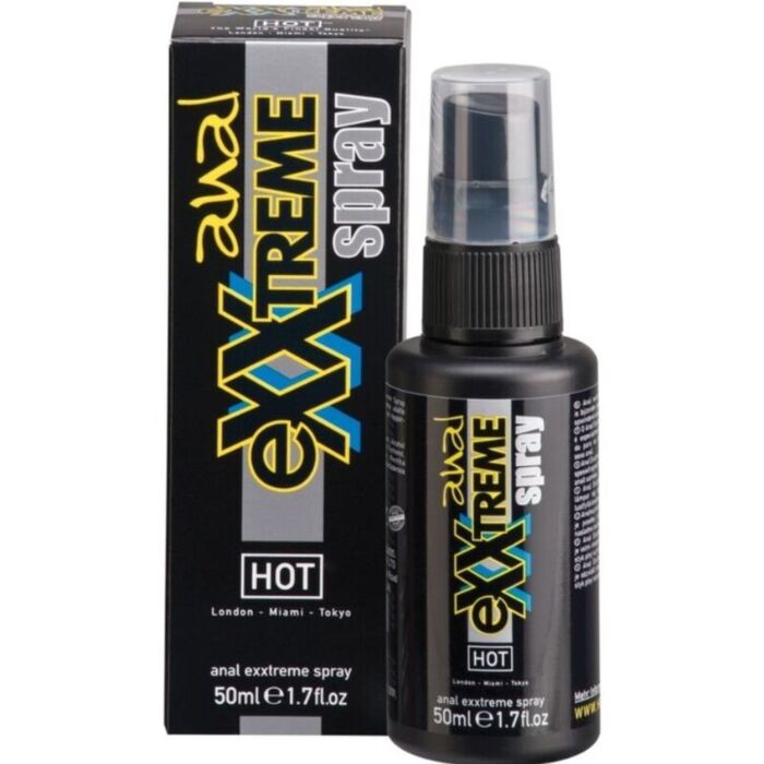Anal Spray HOT EXXTREME 50ML voor ontspannen anale ervaringen