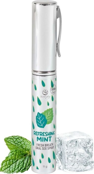 Spray Oral Secretplay Menta Verfrissend - 100% Comestible