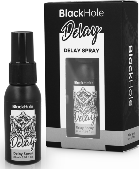 Spray Retardant Black Hole Study Forte - Verleng je Plezier Spray Retardant Black Hole Study Forte - Verleng je Plezier