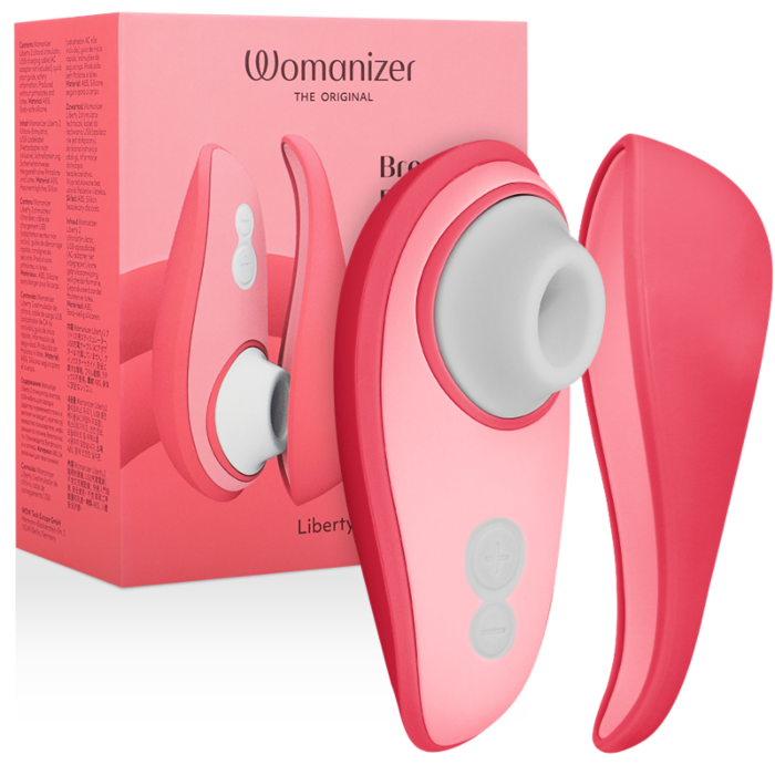 Succionador Womanizer Liberty 2 Rosa - Compact en Reisformaat