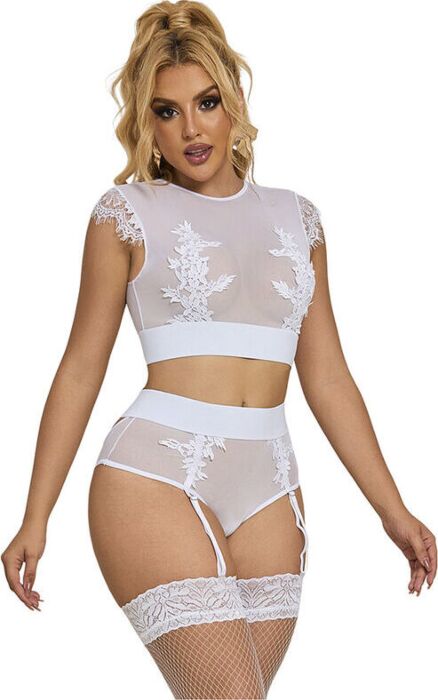 Lingerie Sublime SUBBLIME - 954031 Wit Set Lingerie Sublime SUBBLIME - 954031 Wit Set