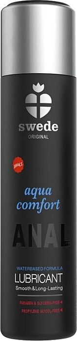 Zweedse Aqua Comfort Anaal Glijmiddel Op Waterbasis 120 ml Zweedse Aqua Comfort Anaal Glijmiddel Op Waterbasis 120 ml