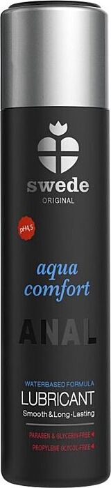 Zweden Aqua Comfort Anale Glijmiddel op Waterbasis 60 ml