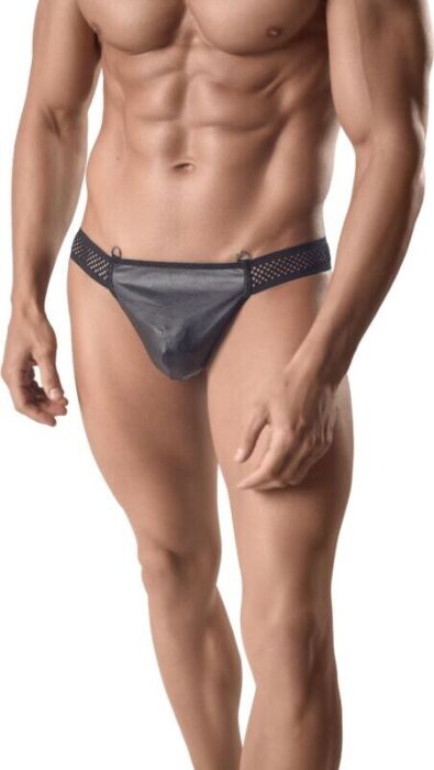 Tanga ANAIS MEN ARES 3XL | Sexy Leren Ondergoed