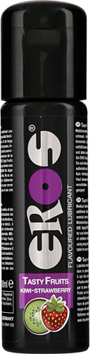 Fruitige 2-in-1 Glijmiddel - Aardbei en Kiwi 100ml