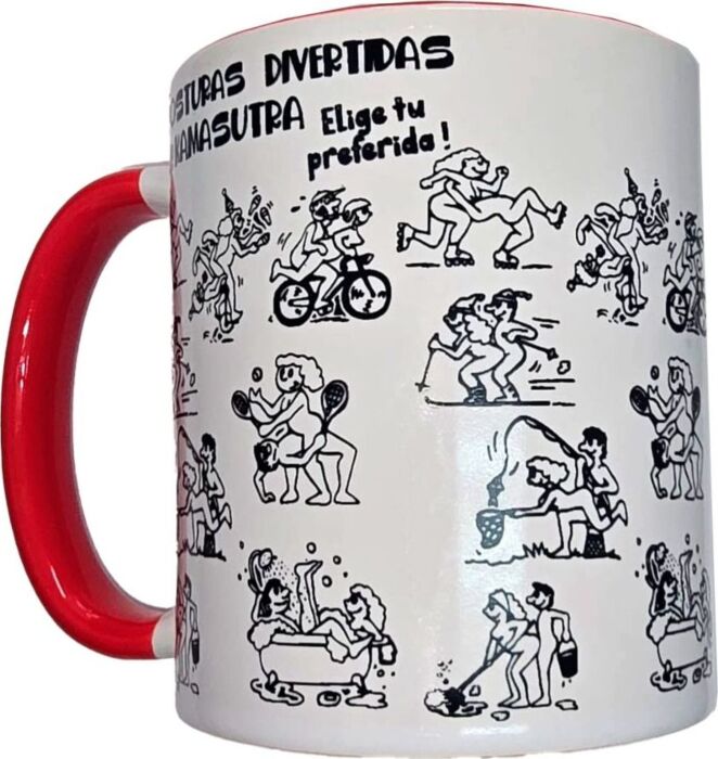 Taza Kamasutra Diablo Picante Uniek Design