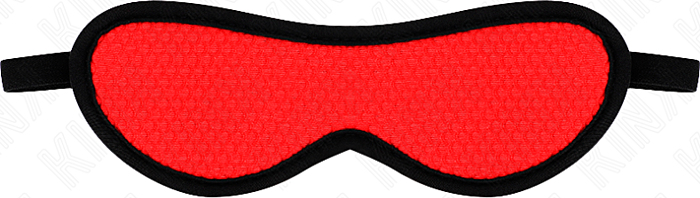 BDSM Masker KINK Rood 20x7 cm - Luxe Sensatie BDSM Masker KINK Rood 20x7 cm - Luxe Sensatie