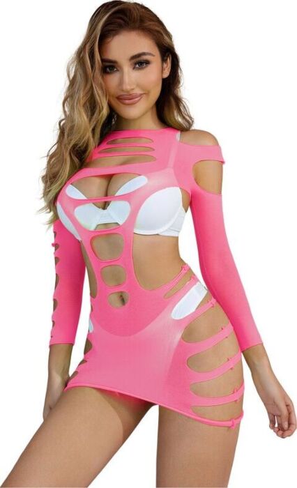 Body Sublime 952273 Sexy Roze Mouwlengte Body Sublime 952273 Sexy Roze Mouwlengte