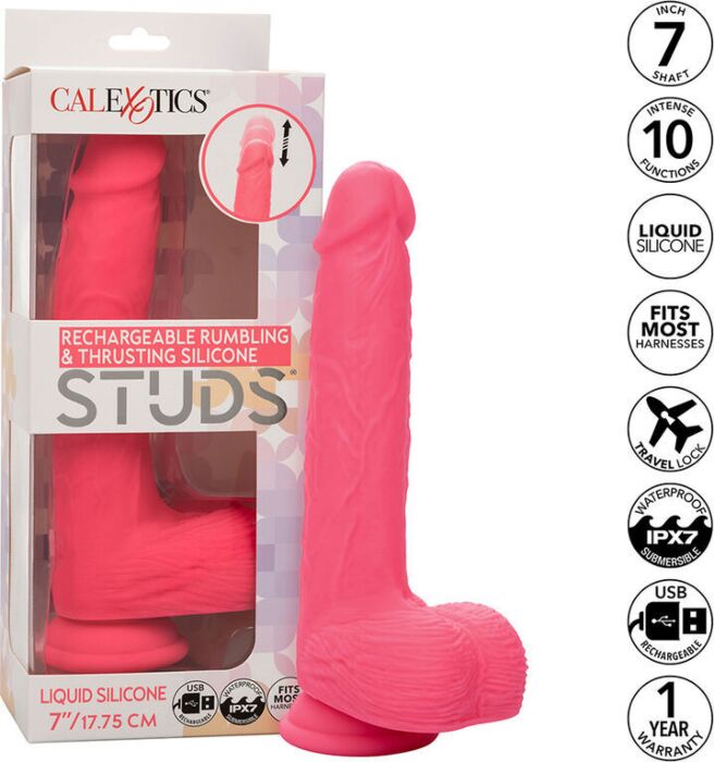Vibrator Calexotics Studs 10 Vibraties Roze